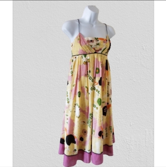Nwot Catherine Malandrino Abstract Dress sz 6
